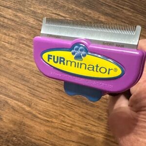 FURminator Purple Deshedding Tool for Short Hair